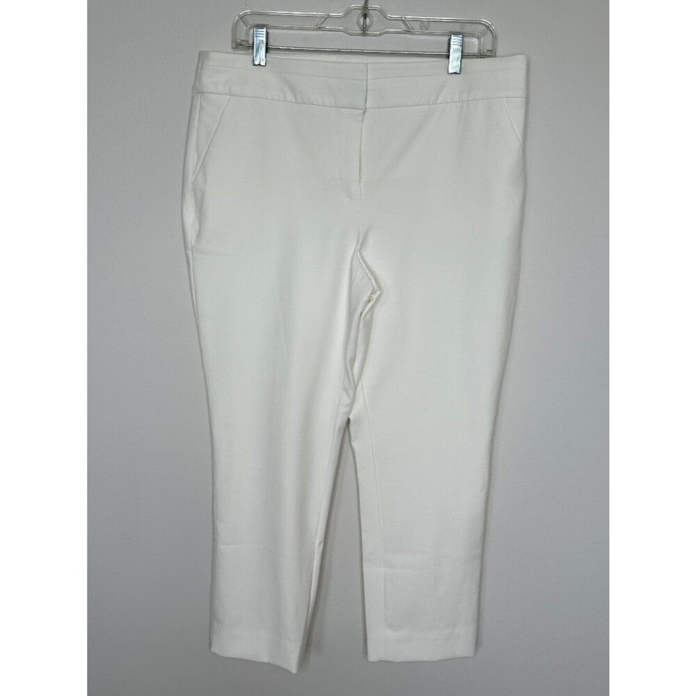 Chico's Women's Flat Front Ankle Pants Size 2P (12P)